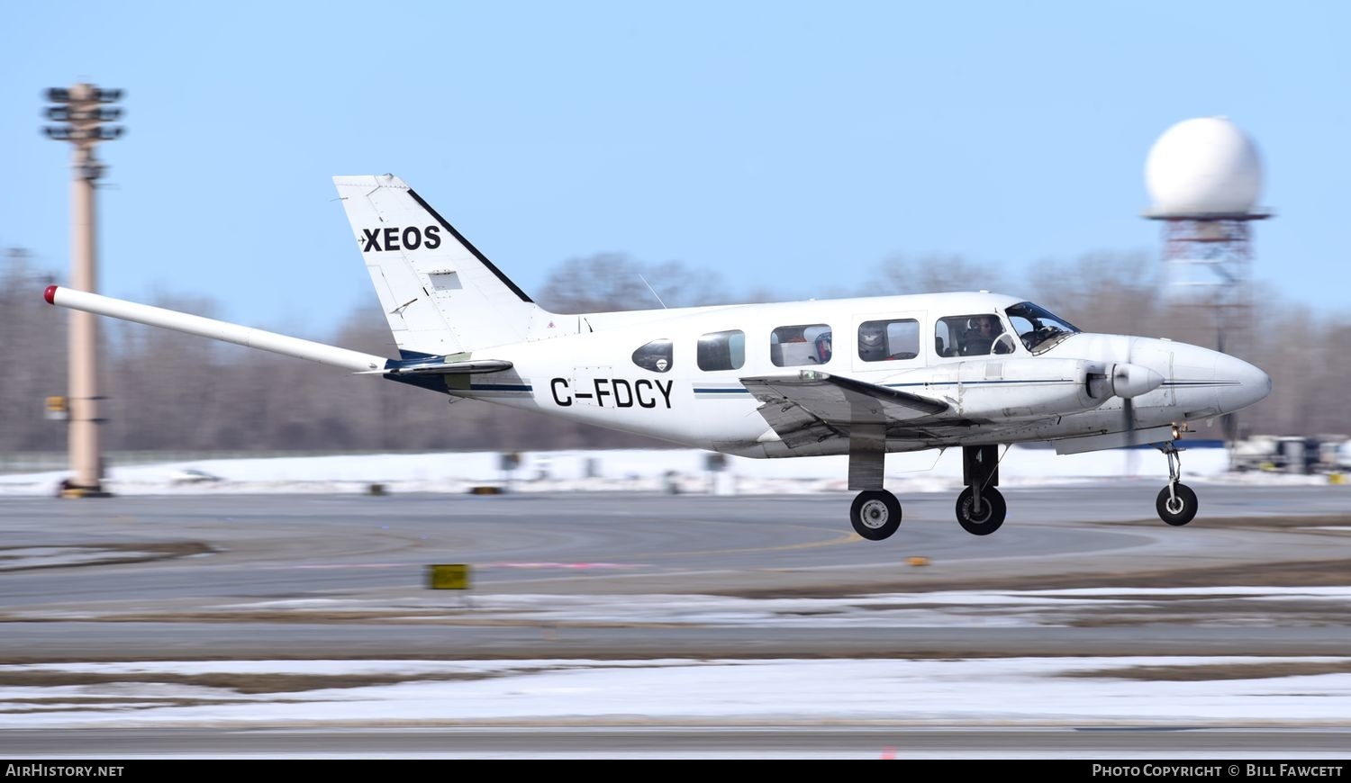 Aircraft Photo of C-FDCY | Piper PA-31-310 Navajo C | XEOS Imaging | AirHistory.net #556568