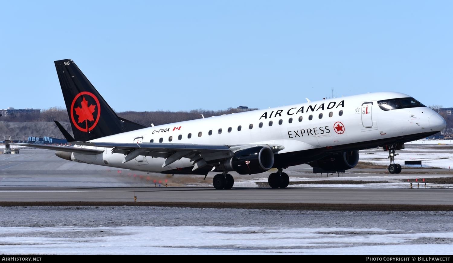 Aircraft Photo of C-FRQK | Embraer 175SU (ERJ-170-200SU) | Air Canada Express | AirHistory.net #556577
