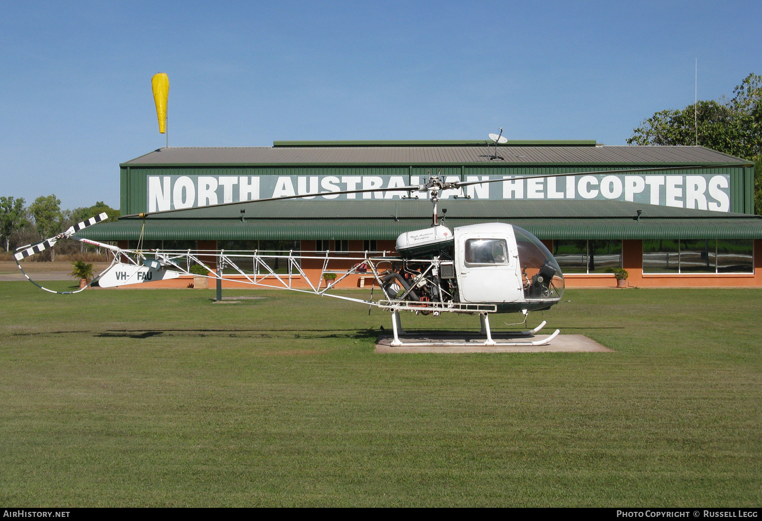 Aircraft Photo of VH-FAU | Kawasaki 47G-3B KH4 | North Australian Helicopters | AirHistory.net #556600