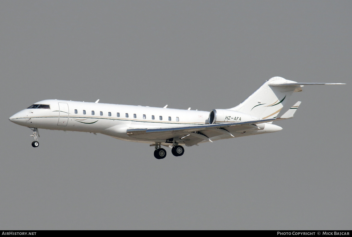 Aircraft Photo of HZ-AFA | Bombardier Global Express (BD-700-1A10) | AirHistory.net #556623