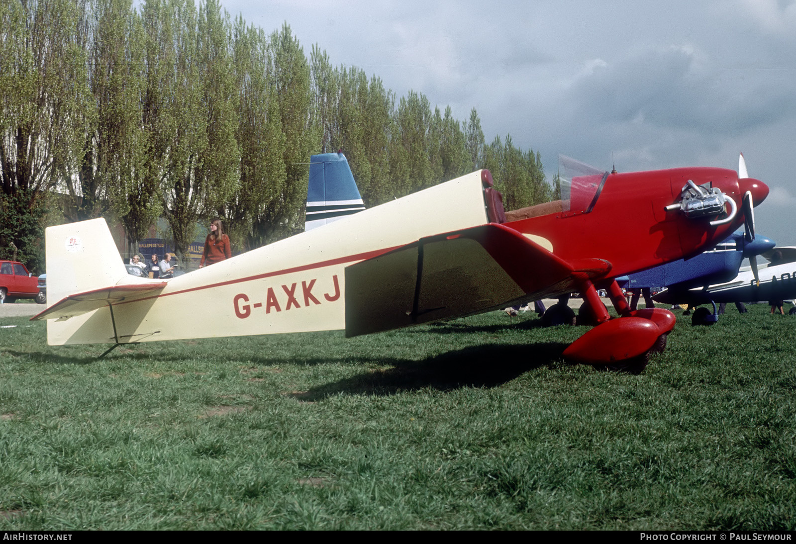 Aircraft Photo of G-AXKJ | Jodel D-9 Bebe | AirHistory.net #556630