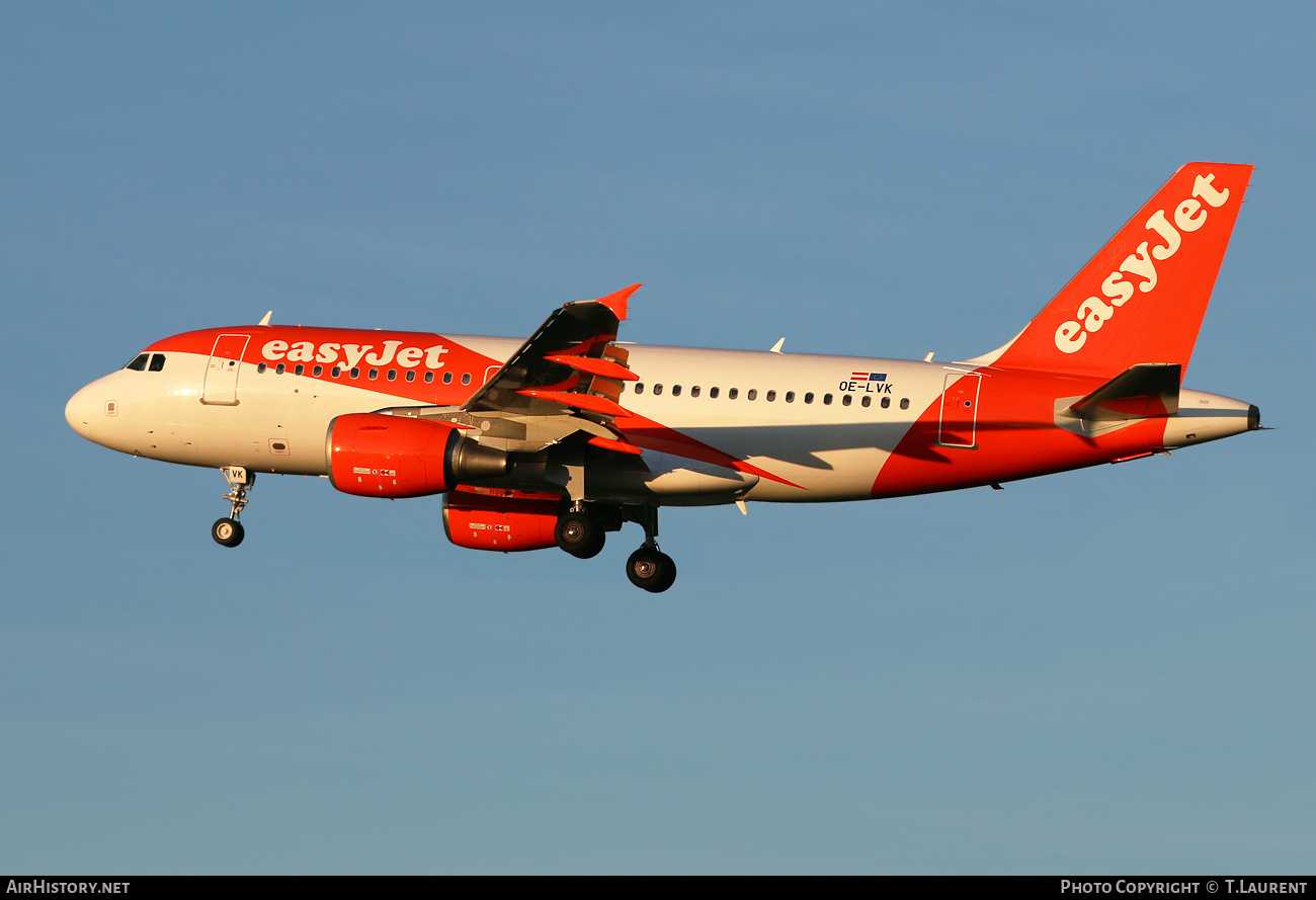 Aircraft Photo of OE-LVK | Airbus A319-111 | EasyJet | AirHistory.net #556640