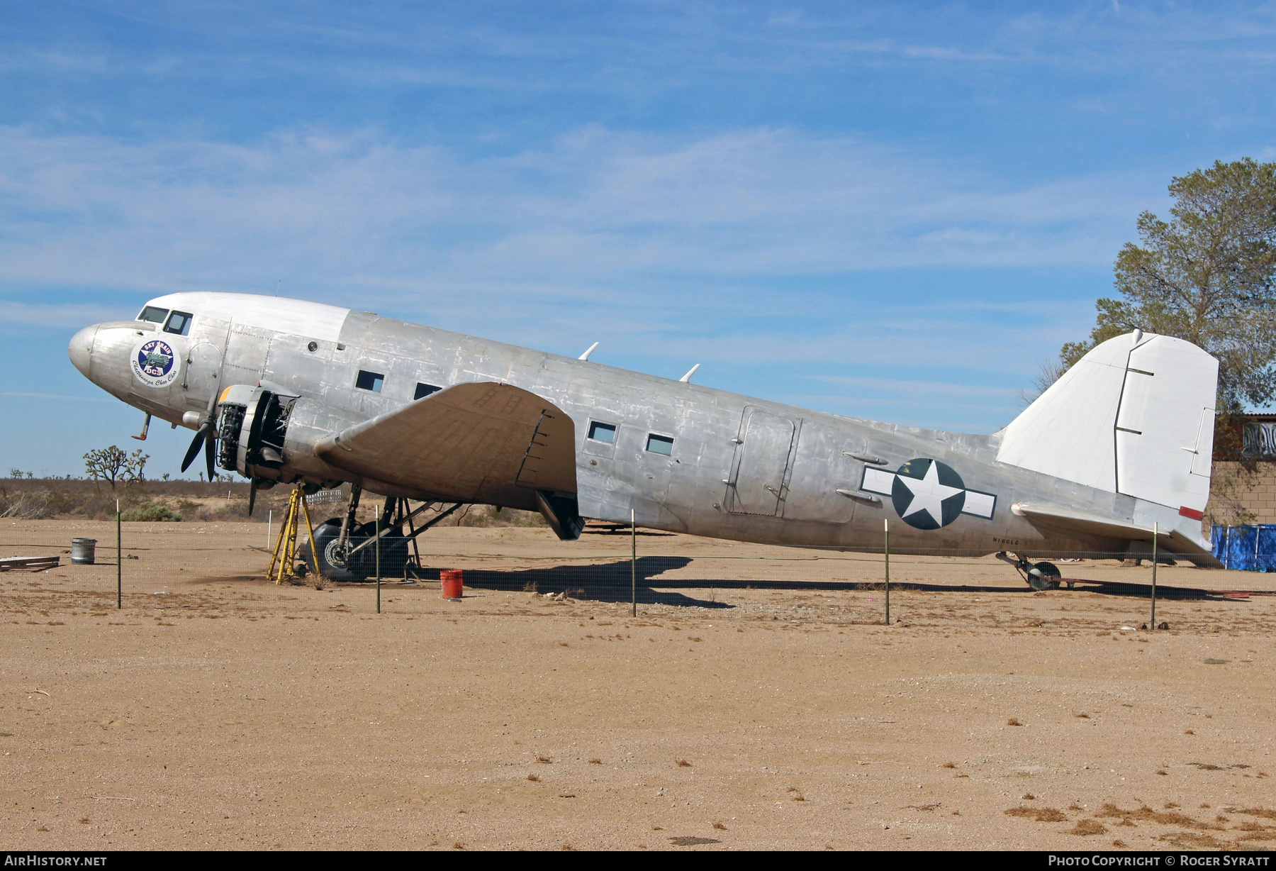 Aircraft Photo of N166LG | Douglas DC-3-G202A | USA - Air Force | AirHistory.net #556650