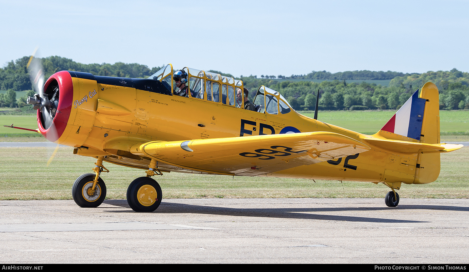Aircraft Photo of G-BDAM | North American AT-16 Harvard IIB | Canada - Air Force | AirHistory.net #556656