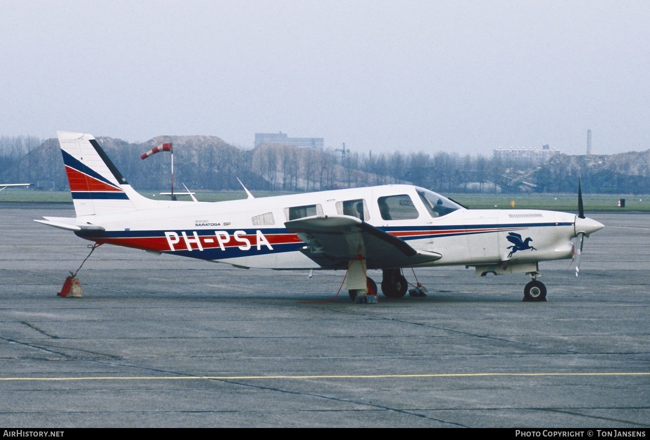 Aircraft Photo of PH-PSA | Piper PA-32R-301T Turbo Saratoga SP | Pegasus Sea-Air Beheer & Management | AirHistory.net #556659