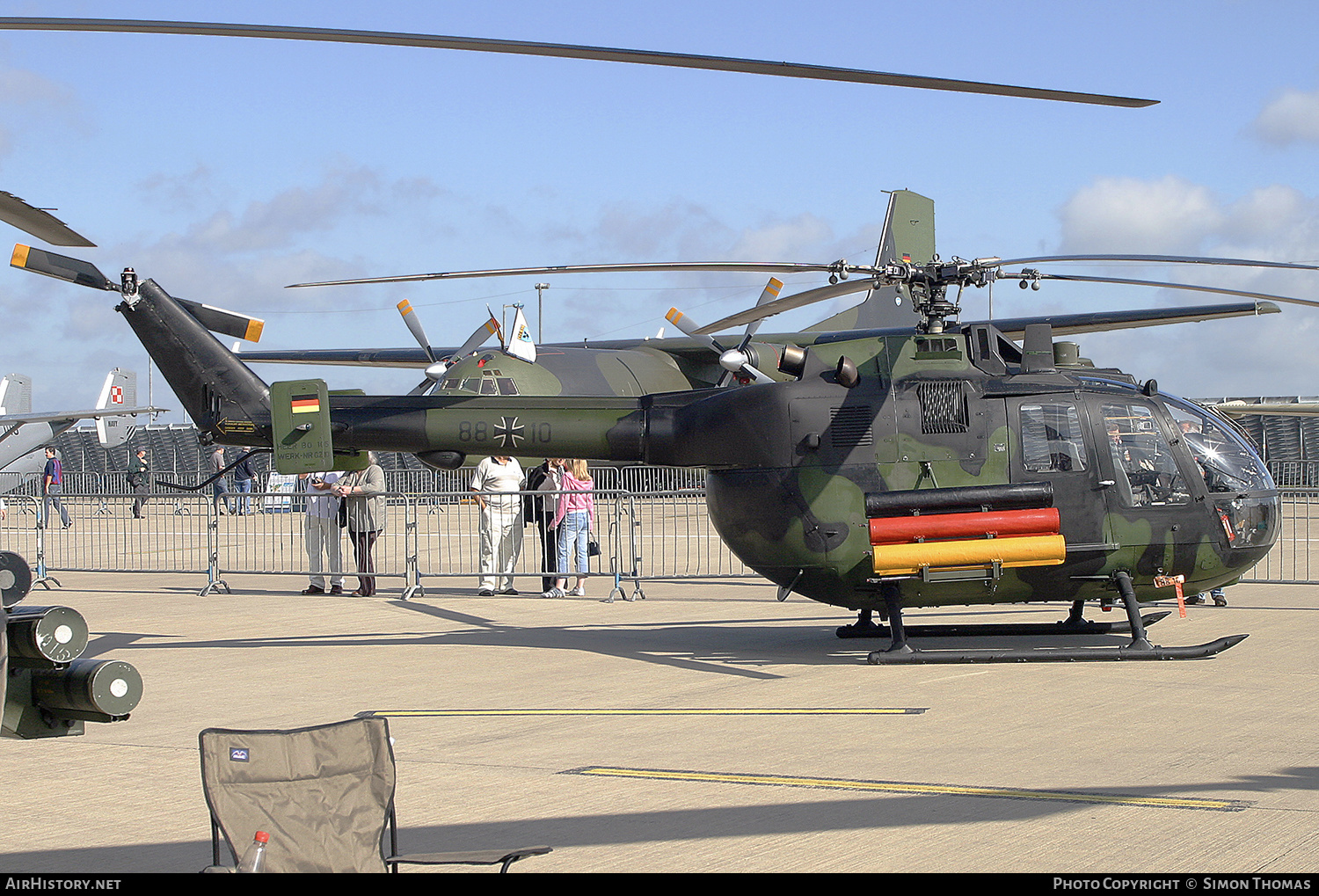 Aircraft Photo of 8810 | MBB BO-105P (PAH-1A1) | Germany - Air Force | AirHistory.net #556670