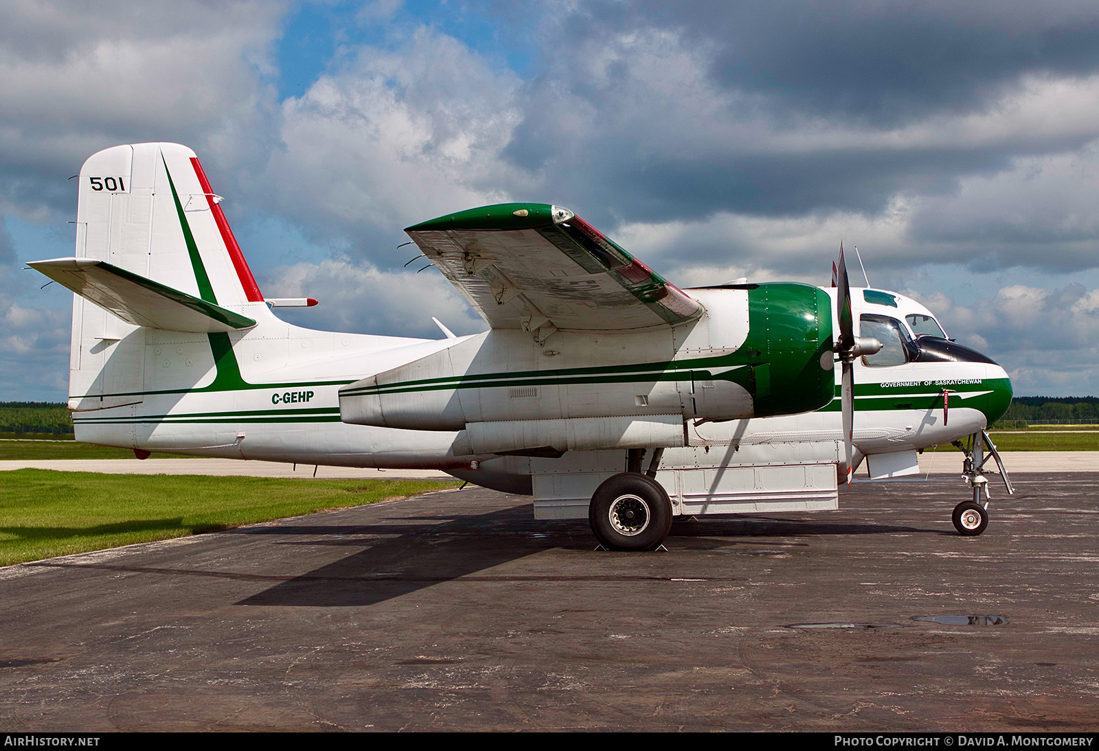 Aircraft Photo of C-GEHP | Grumman CS2F-3 Tracker | Saskatchewan Government | AirHistory.net #556677