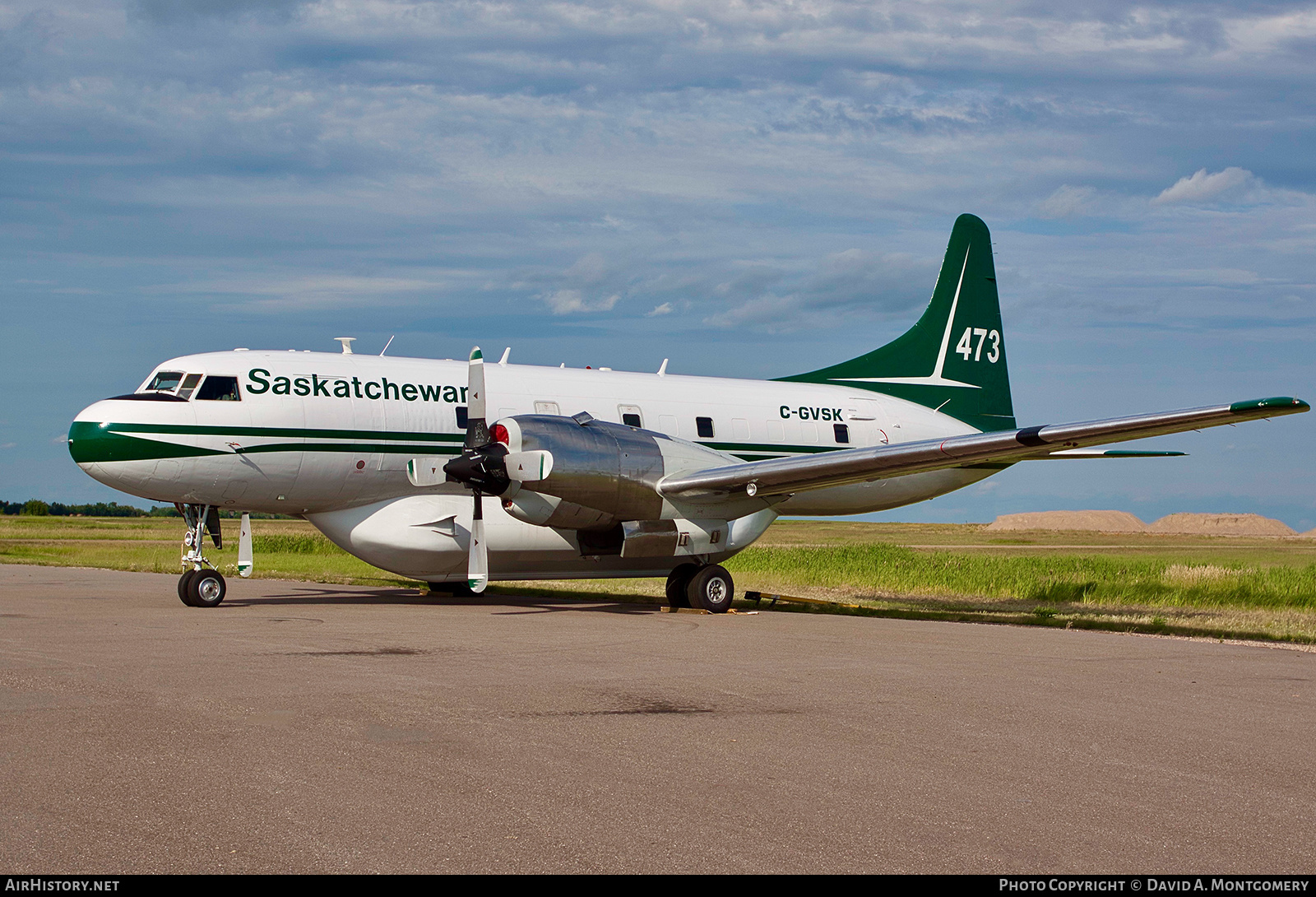 Aircraft Photo of C-GVSK | Convair 580/AT | Saskatchewan Government | AirHistory.net #556682
