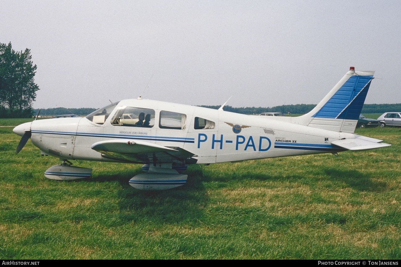 Aircraft Photo of PH-PAD | Piper PA-28-181 Archer II | AirHistory.net #556691