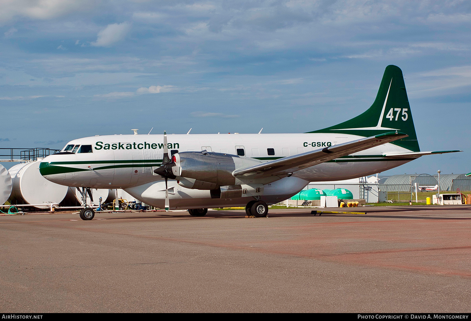 Aircraft Photo of C-GSKQ | Convair 580/AT | Saskatchewan Government | AirHistory.net #556699