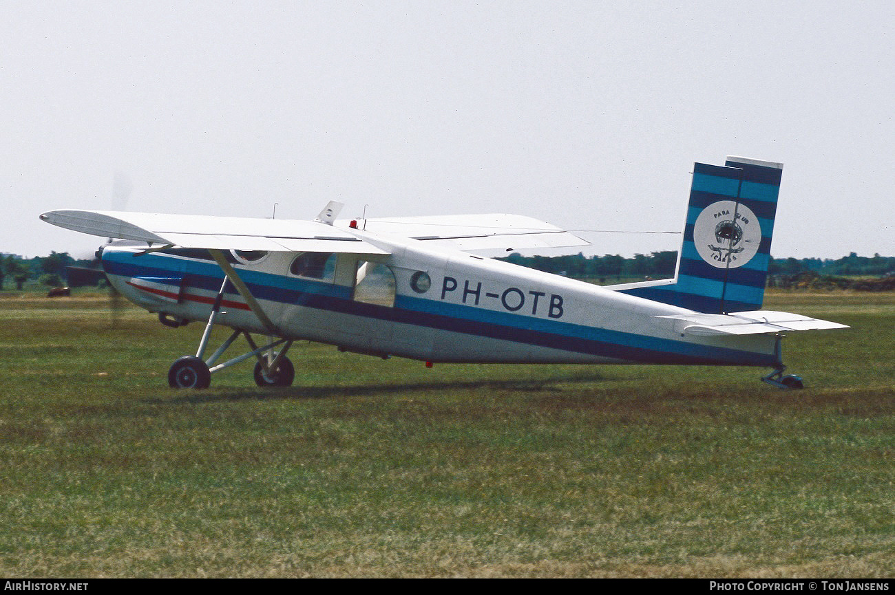 Aircraft Photo of PH-OTB | Pilatus PC-6/340-H2 Porter | Paraclub Icarus | AirHistory.net #556705
