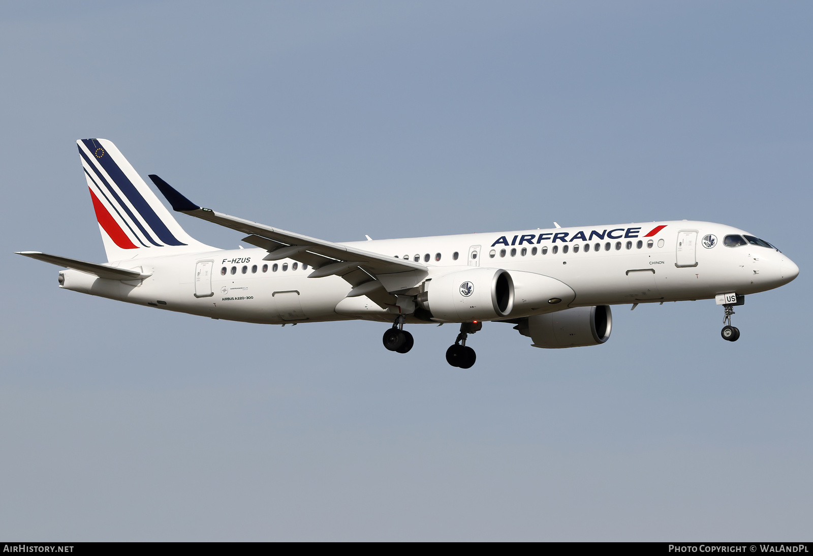 Aircraft Photo of F-HZUS | Airbus A220-371 (BD-500-1A11) | Air France | AirHistory.net #556734