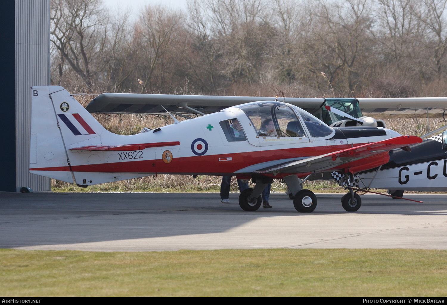 Aircraft Photo of G-CBGX / XX622 | Scottish Aviation Bulldog T1 | UK - Air Force | AirHistory.net #556741
