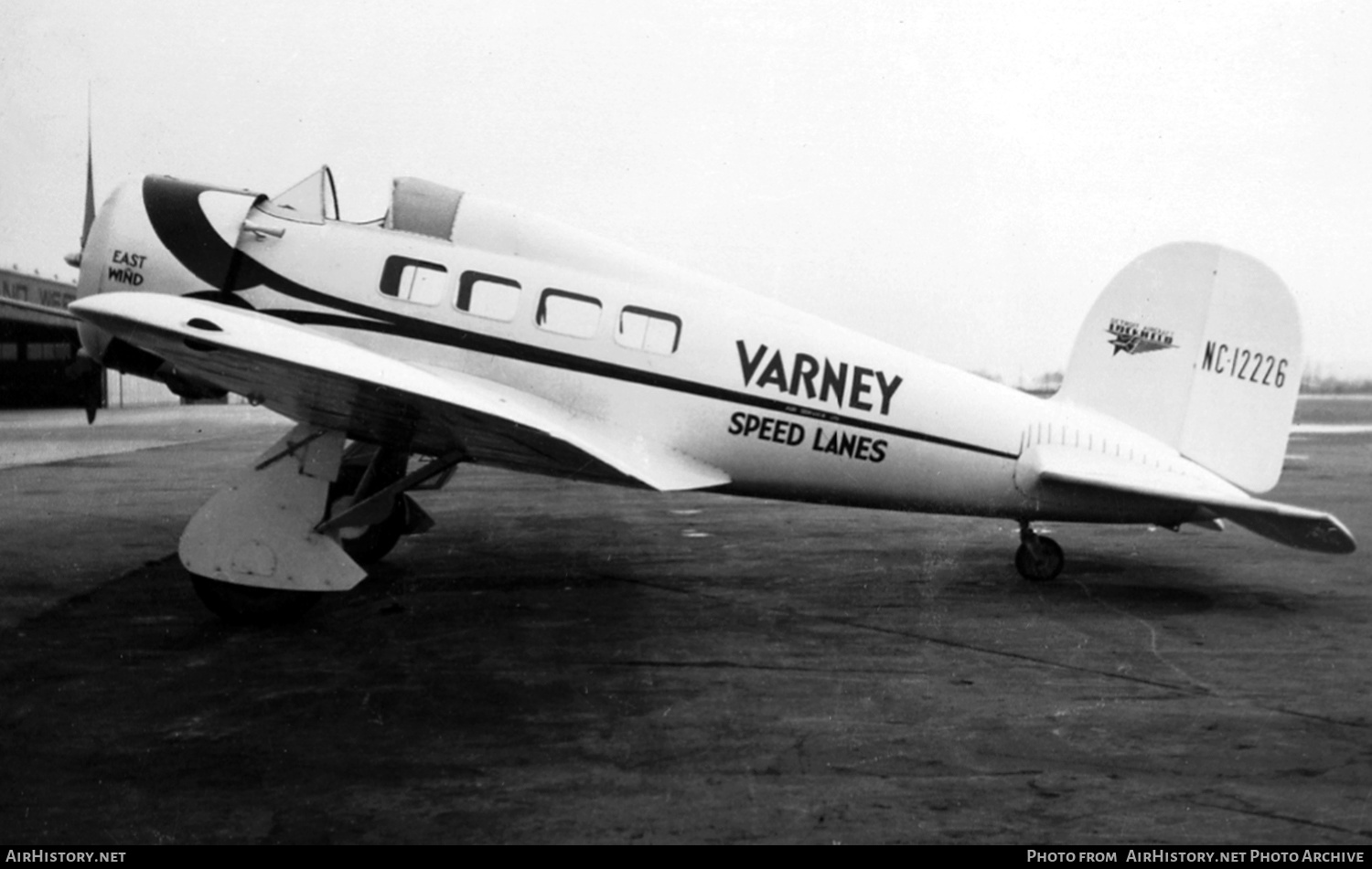 Aircraft Photo of NC12226 | Lockheed 9 Orion | Varney Speed Lines | AirHistory.net #556749