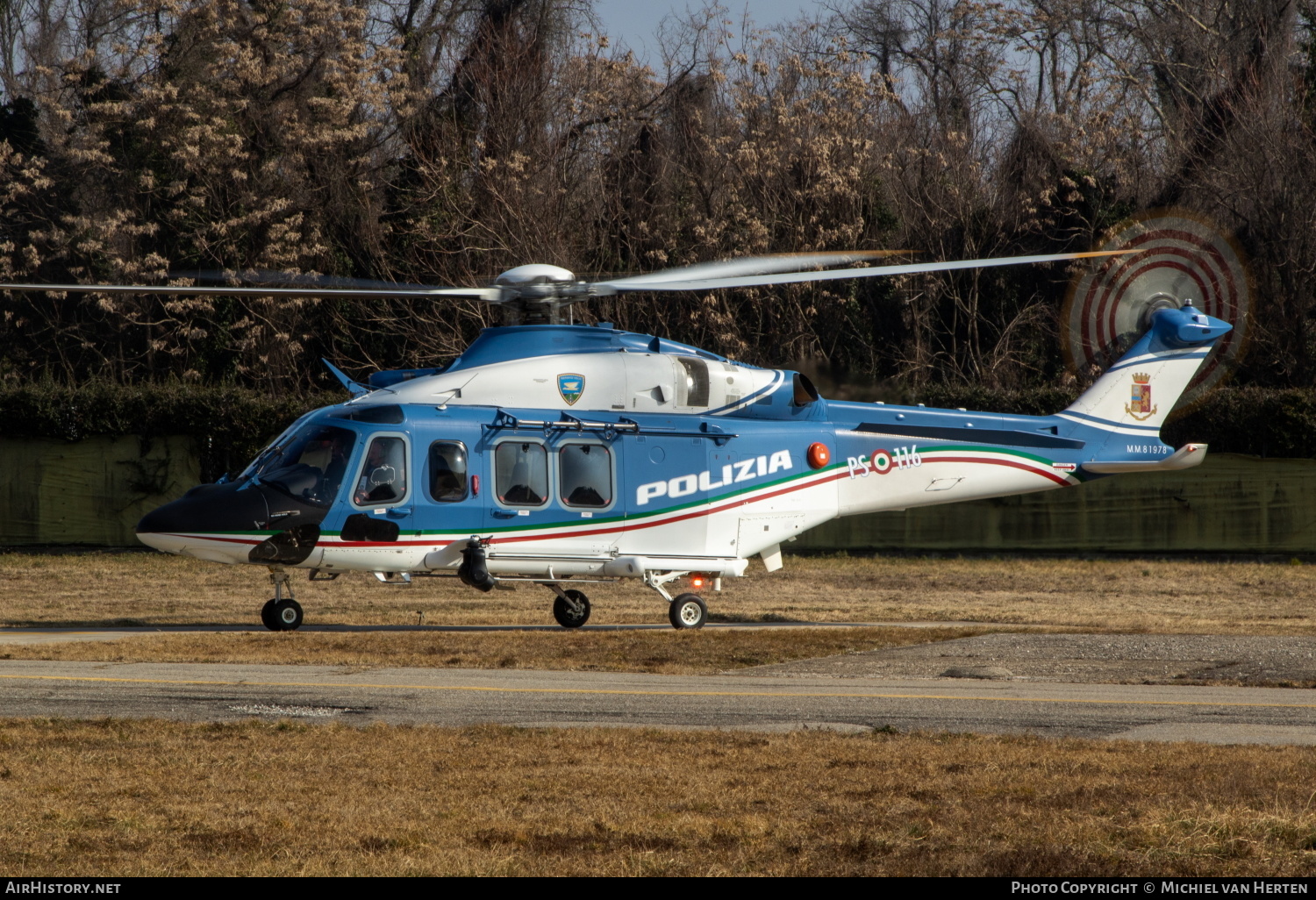 Aircraft Photo of MM81978 | Agusta Westland UH-139E | Italy - Polizia | AirHistory.net #556772