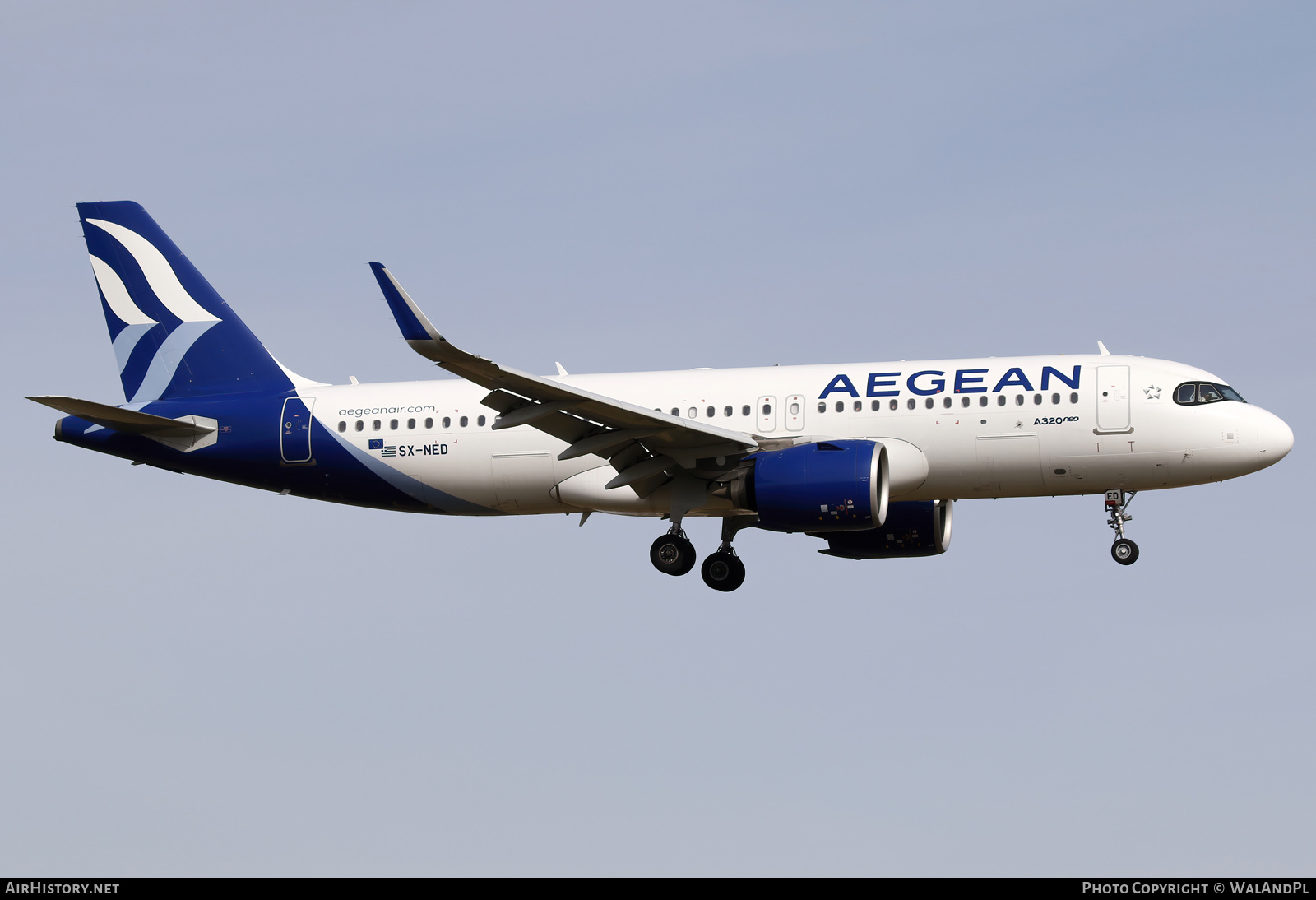 Aircraft Photo of SX-NED | Airbus A320-271N | Aegean Airlines | AirHistory.net #556775