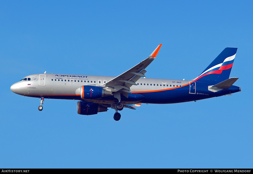Aircraft Photo of VP-BKP | Airbus A320-214 | Aeroflot - Russian Airlines | AirHistory.net #556815
