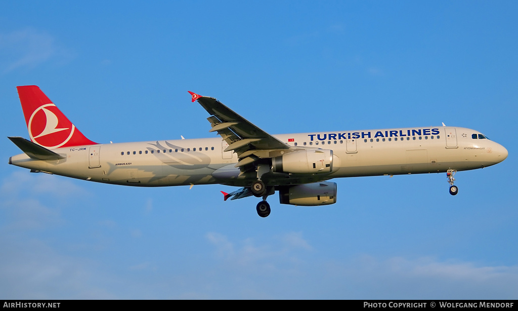 Aircraft Photo of TC-JRM | Airbus A321-231 | Turkish Airlines | AirHistory.net #556827