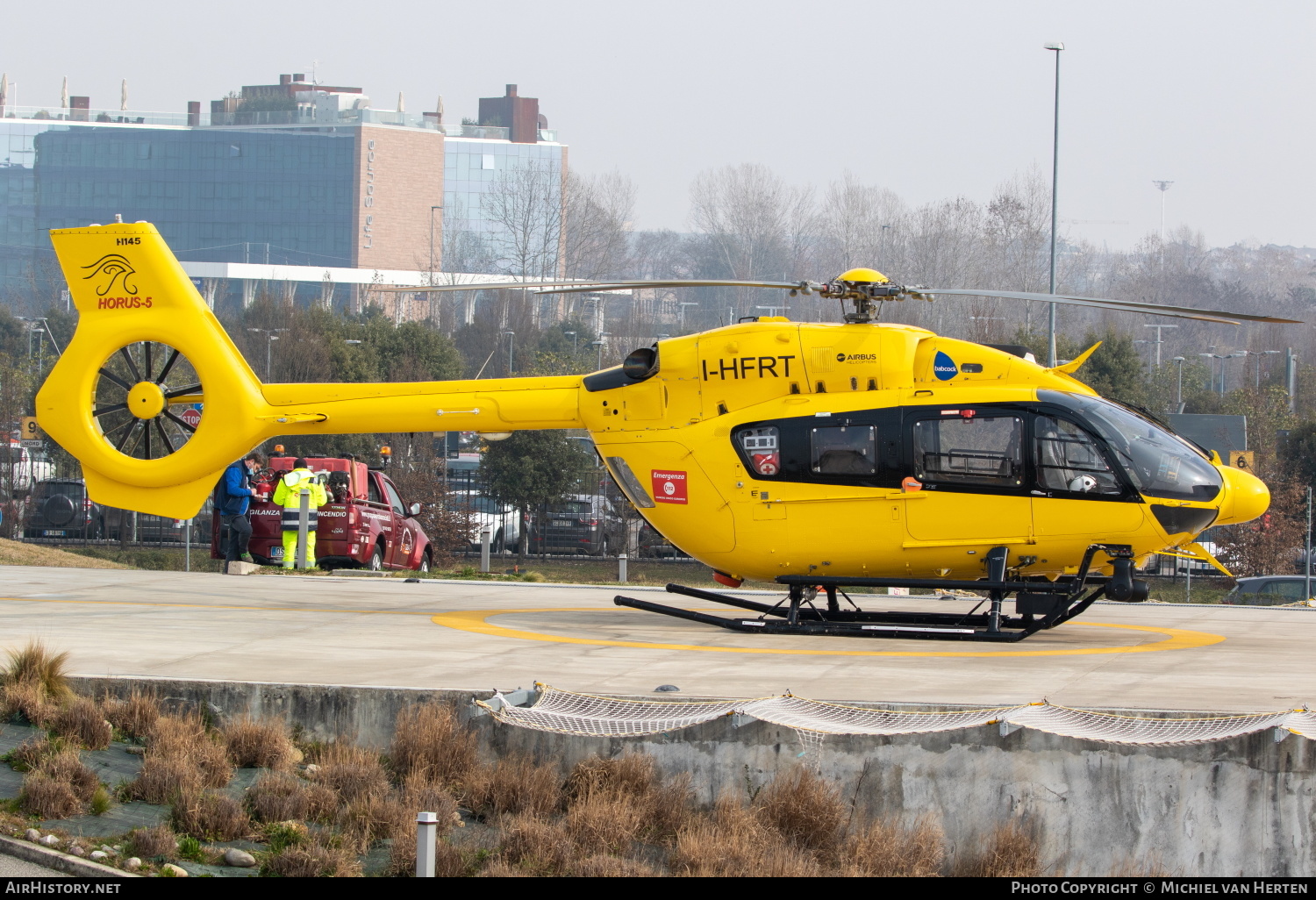 Aircraft Photo of I-HFRT | Airbus Helicopters EC-145 (BK-117 D-2) | Babcock International | AirHistory.net #556837