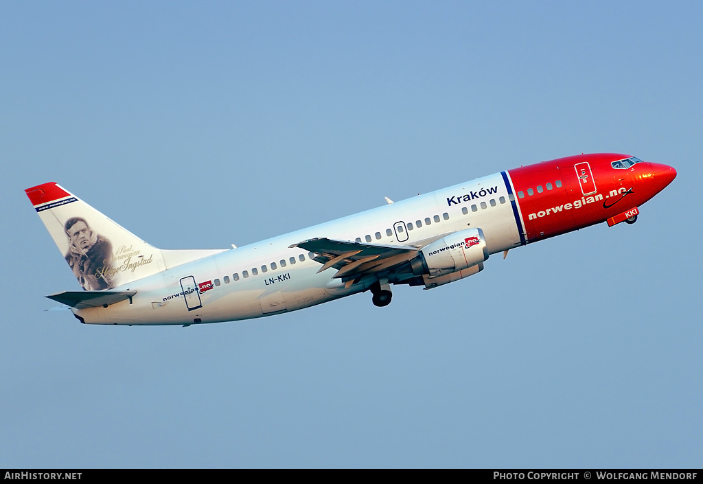 Aircraft Photo of LN-KKI | Boeing 737-3K2 | Norwegian | AirHistory.net #556839