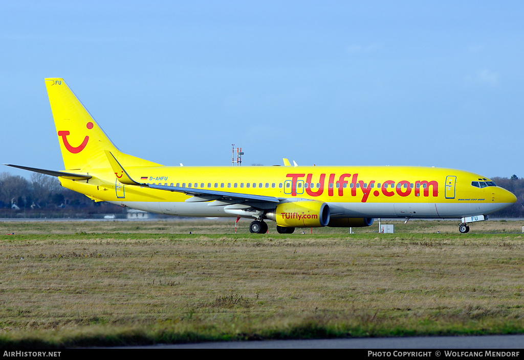Aircraft Photo of D-AHFU | Boeing 737-8K5 | TUIfly | AirHistory.net #556840