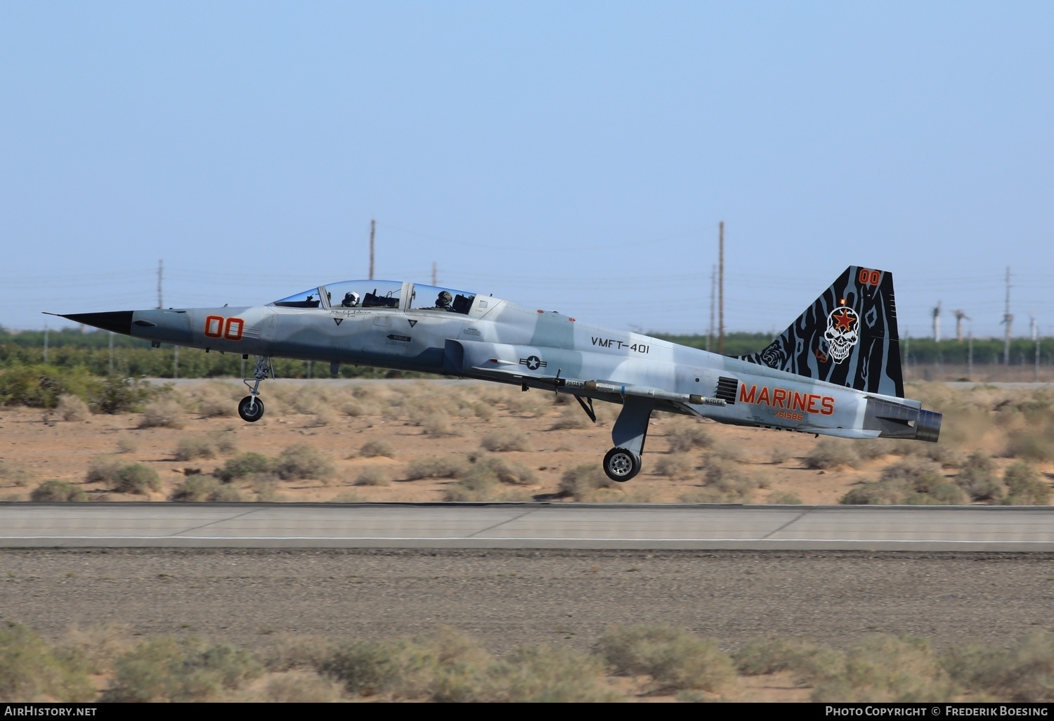 Aircraft Photo of 761586 | Northrop F-5F Tiger II | USA - Marines | AirHistory.net #556843