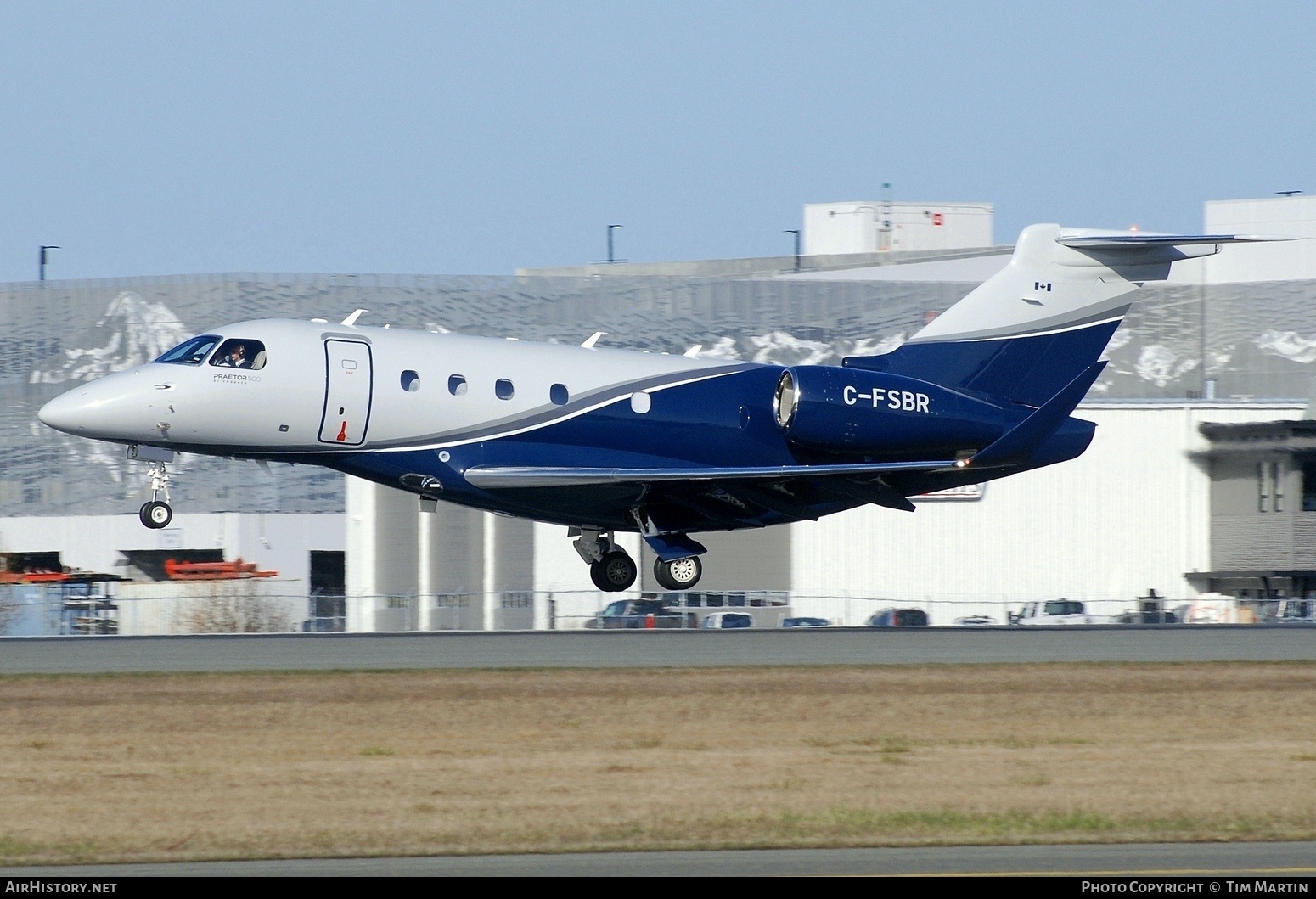 Aircraft Photo of C-FSBR | Embraer EMB-545 Praetor 500 | AirHistory.net #556844