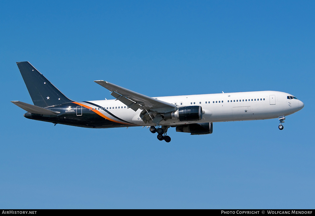 Aircraft Photo of G-POWD | Boeing 767-36N/ER | Titan Airways | AirHistory.net #556855