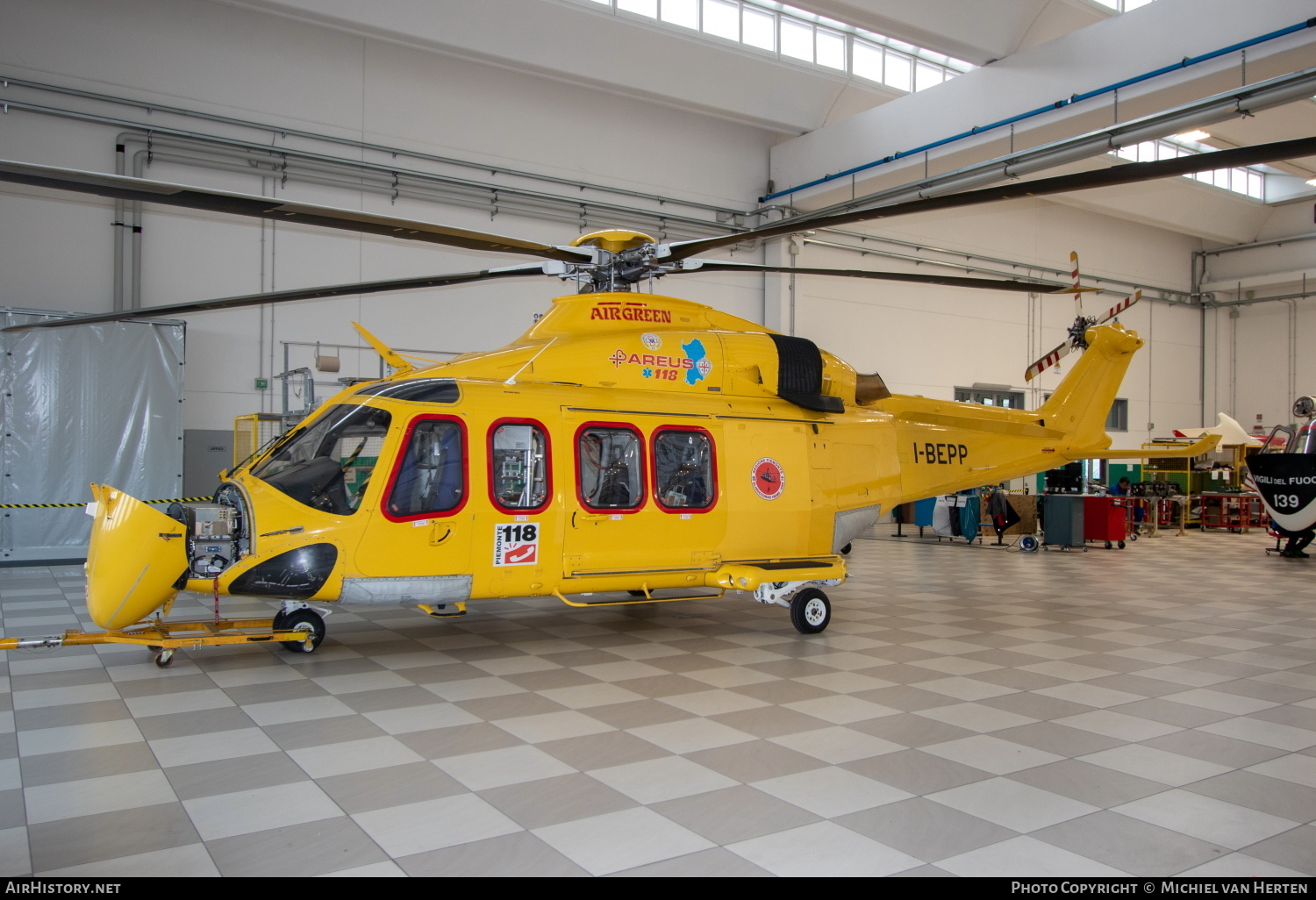 Aircraft Photo of I-BEPP | AgustaWestland AW-139 | Airgreen | AirHistory.net #556861