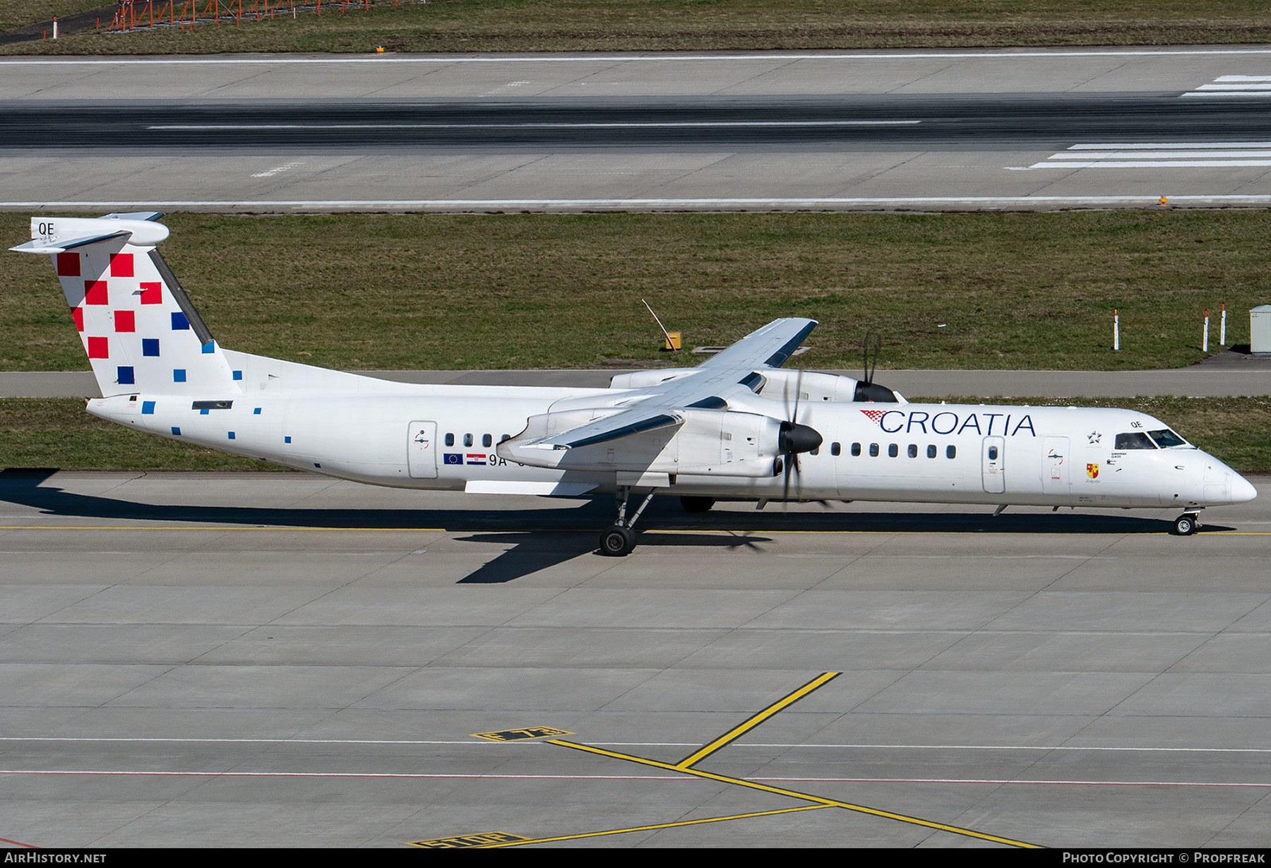 Aircraft Photo of 9A-CQE | Bombardier DHC-8-402 Dash 8 | Croatia Airlines | AirHistory.net #556866