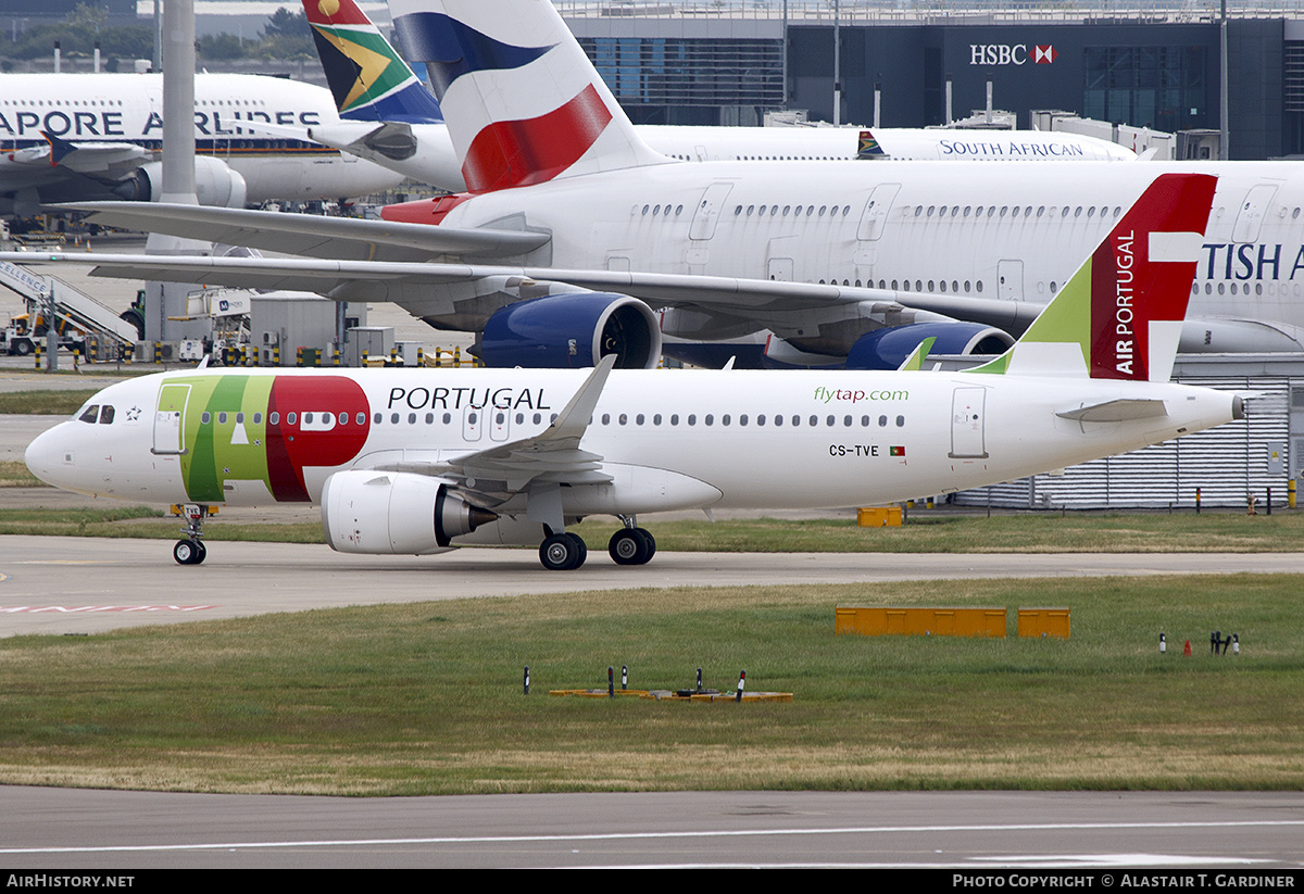 Aircraft Photo of CS-TVE | Airbus A320-251N | TAP Air Portugal | AirHistory.net #556875