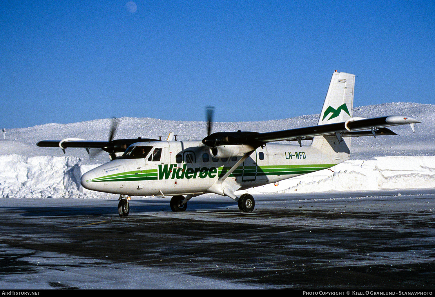 Aircraft Photo of LN-WFD | De Havilland Canada DHC-6-300 Twin Otter | Widerøe | AirHistory.net #556883