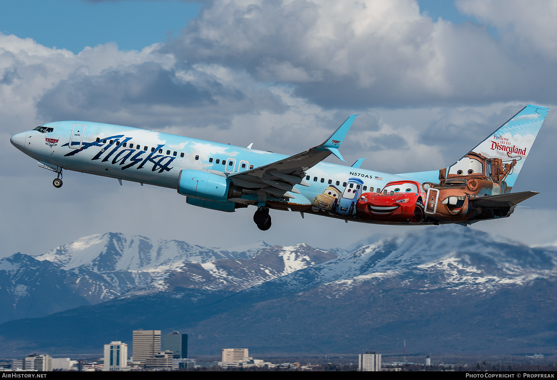 Aircraft Photo of N570AS | Boeing 737-890 | Alaska Airlines | AirHistory.net #556895