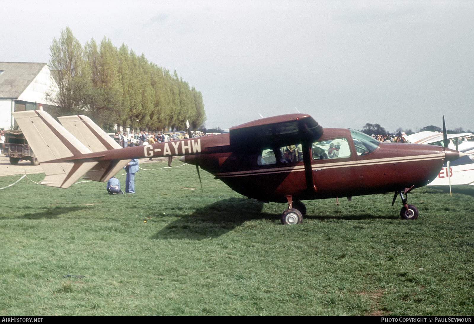 Aircraft Photo of G-AYHW | Reims F337E Super Skymaster | AirHistory.net #556900