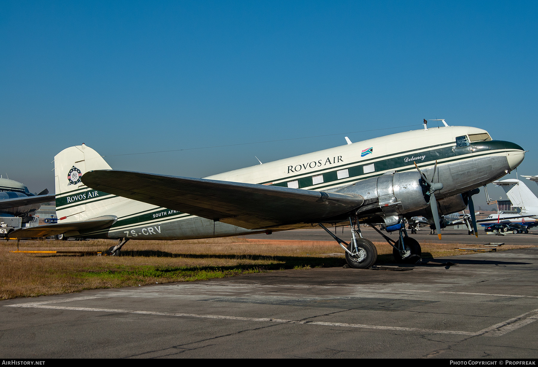 Aircraft Photo of ZS-CRV | Douglas C-47A Skytrain | Rovos Air | AirHistory.net #556903