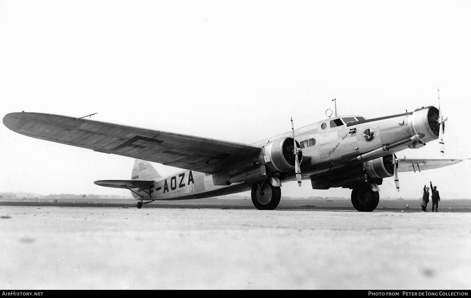 Aircraft Photo of F-AOZA | Dewoitine D.338 | Air France | AirHistory.net #556909