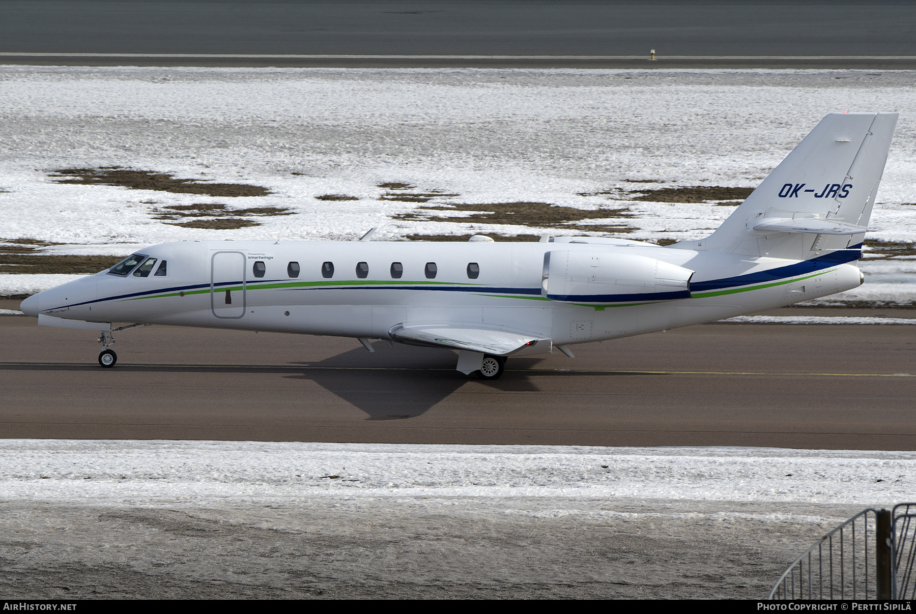 Aircraft Photo of OK-JRS | Cessna 680 Citation Sovereign+ | Smartwings | AirHistory.net #556947