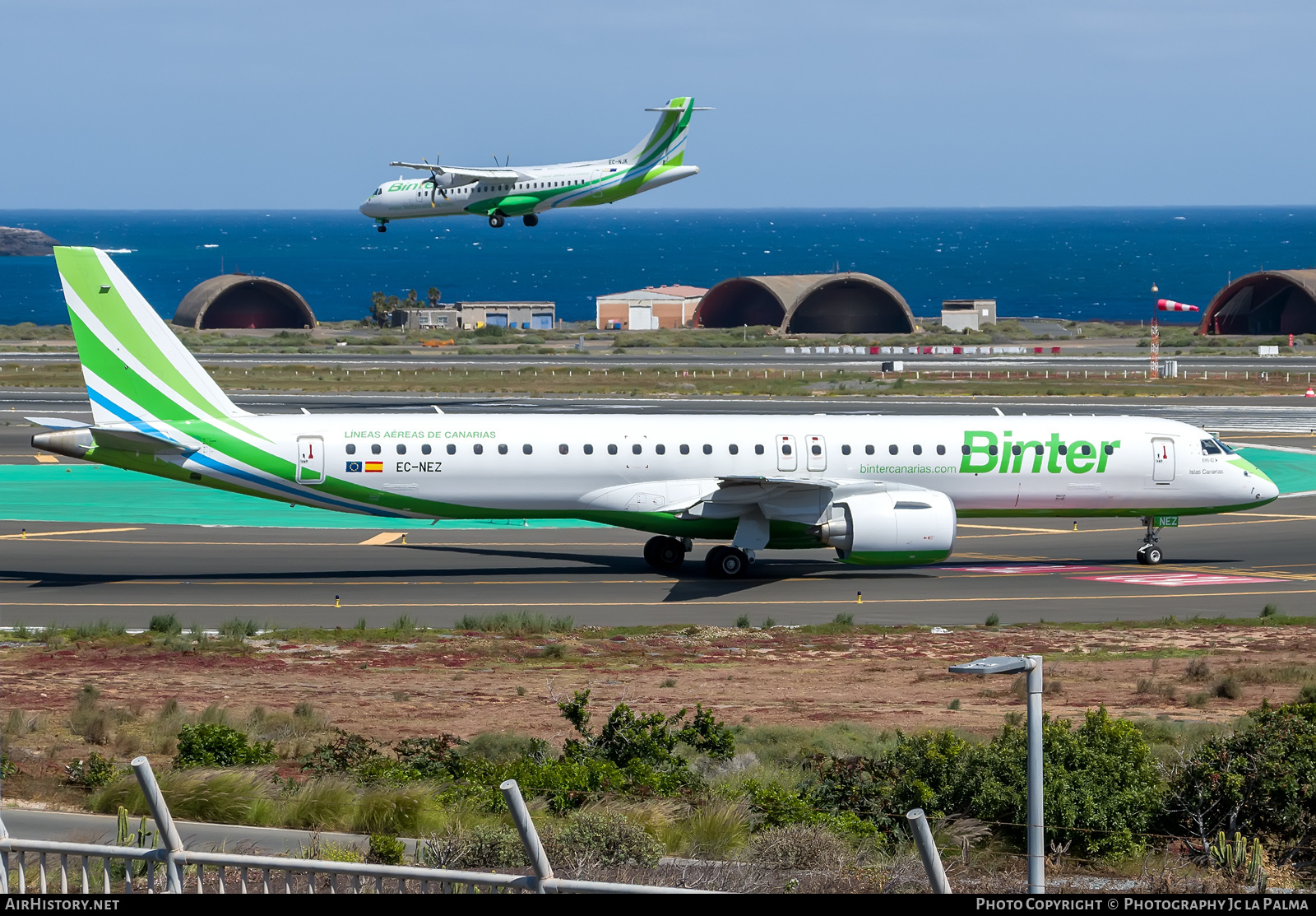 Aircraft Photo of EC-NEZ | Embraer 195-E2 (ERJ-190-400) | Binter Canarias | AirHistory.net #556950