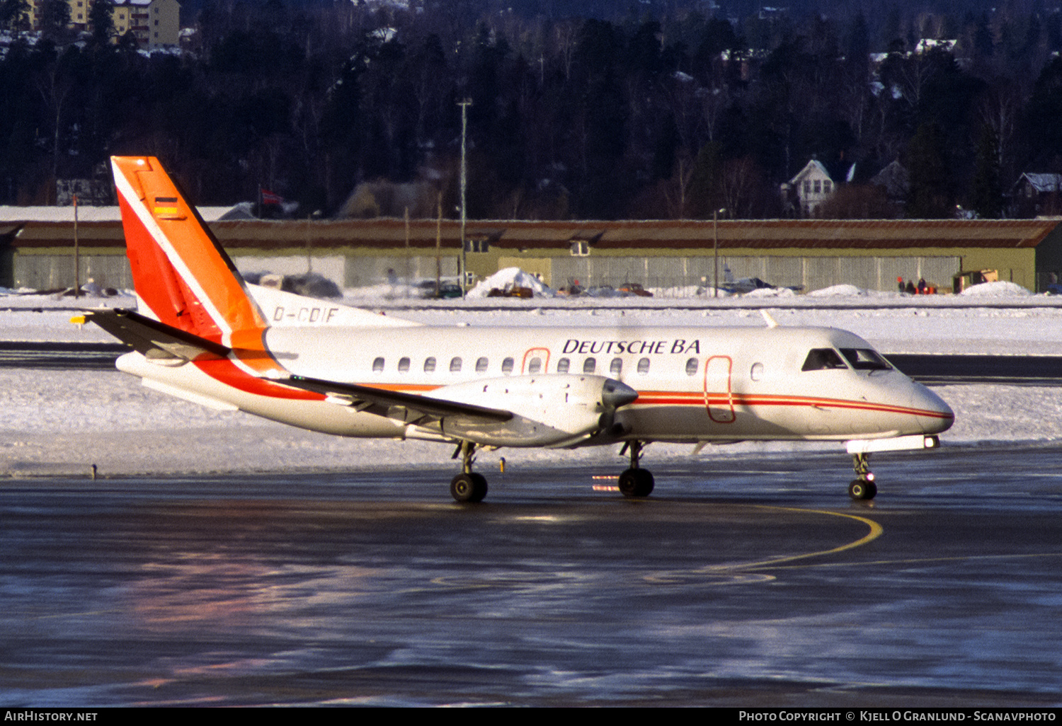 Aircraft Photo of D-CDIF | Saab-Fairchild SF-340A | Deutsche BA | AirHistory.net #556955