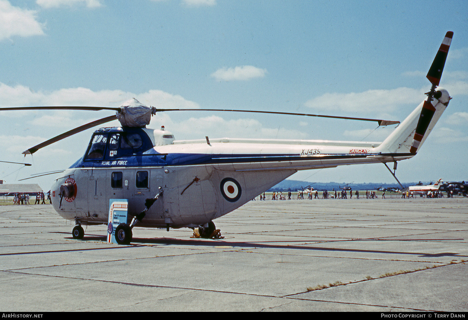 Aircraft Photo of XJ435 | Westland WS-55-3 Whirlwind HAR10 | UK - Air Force | AirHistory.net #556964