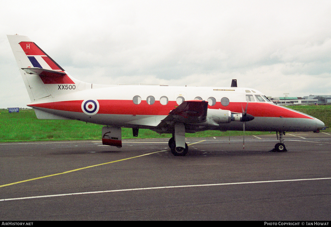 Aircraft Photo of XX500 | Scottish Aviation HP-137 Jetstream T1 | UK - Air Force | AirHistory.net #556965