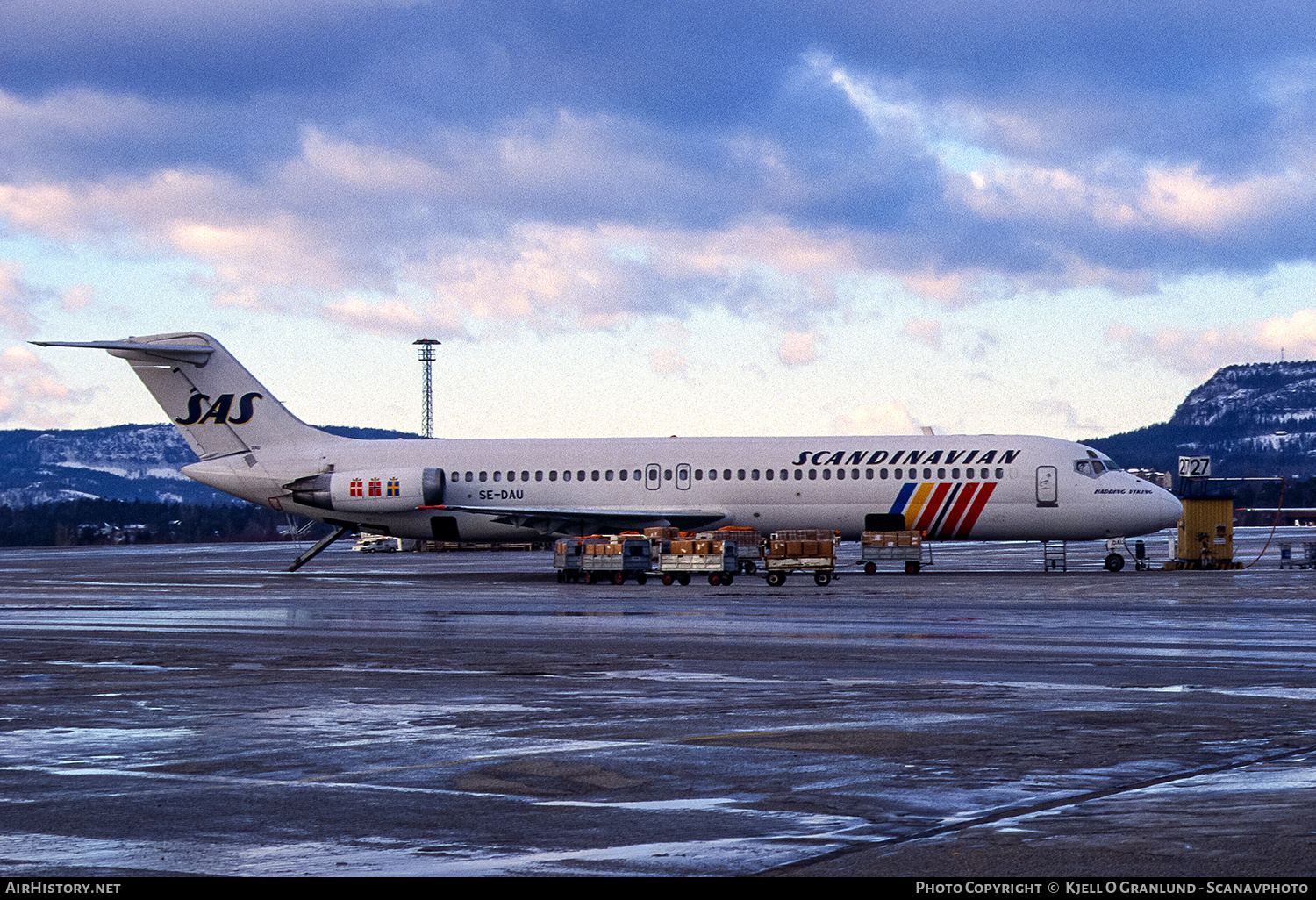 Aircraft Photo of SE-DAU | McDonnell Douglas DC-9-41 | Scandinavian Airlines - SAS | AirHistory.net #556966
