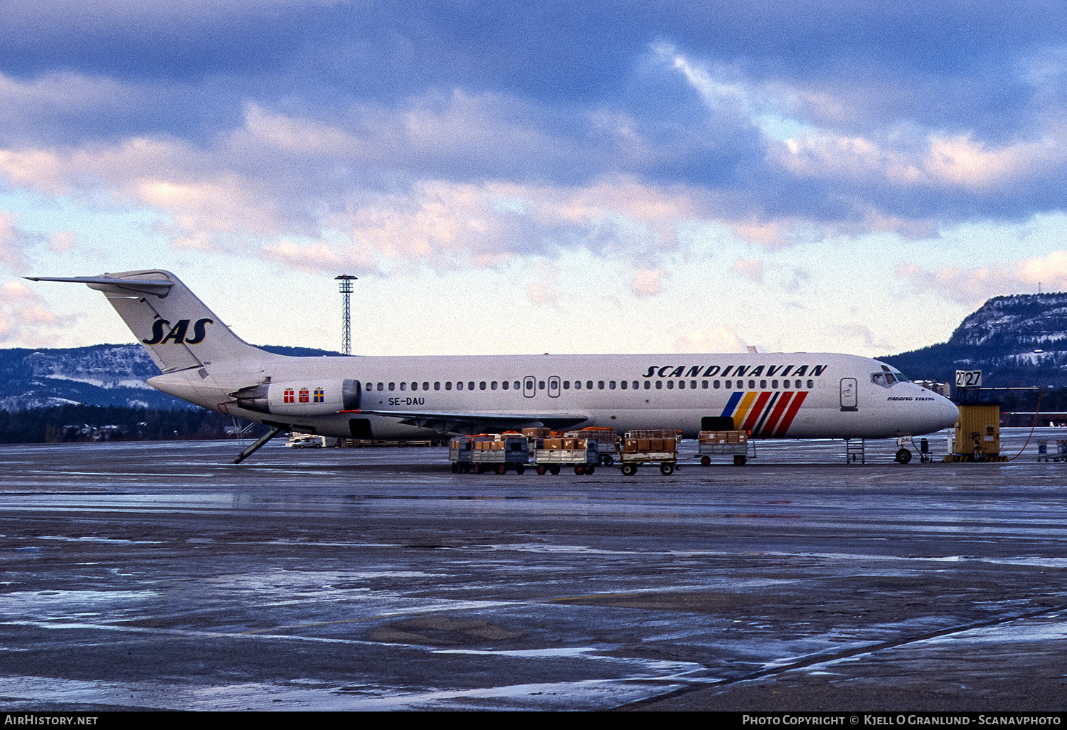 Aircraft Photo of SE-DAU | McDonnell Douglas DC-9-41 | Scandinavian Airlines - SAS | AirHistory.net #556966