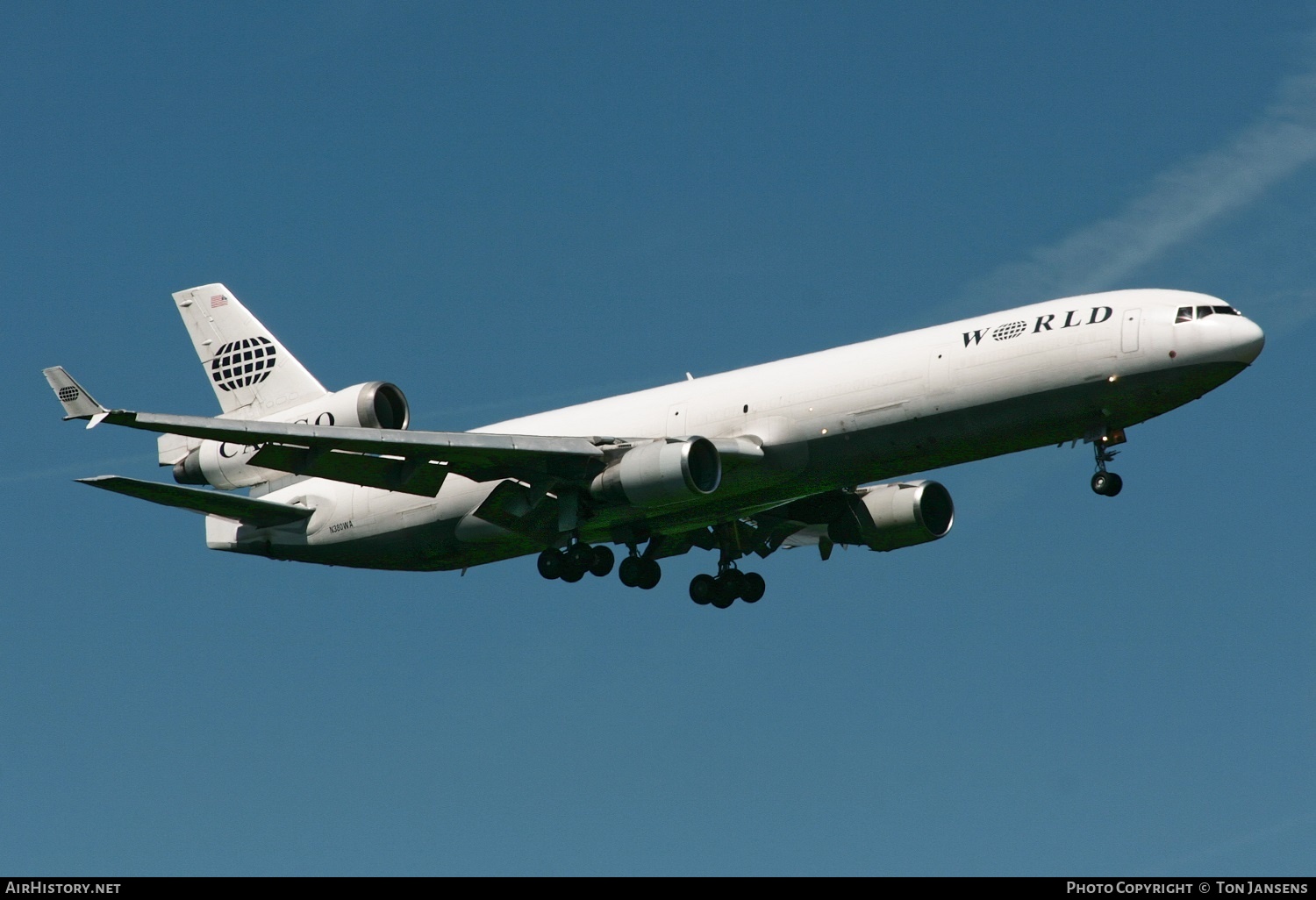 Aircraft Photo of N380WA | McDonnell Douglas MD-11/F | World Airways Cargo | AirHistory.net #556991