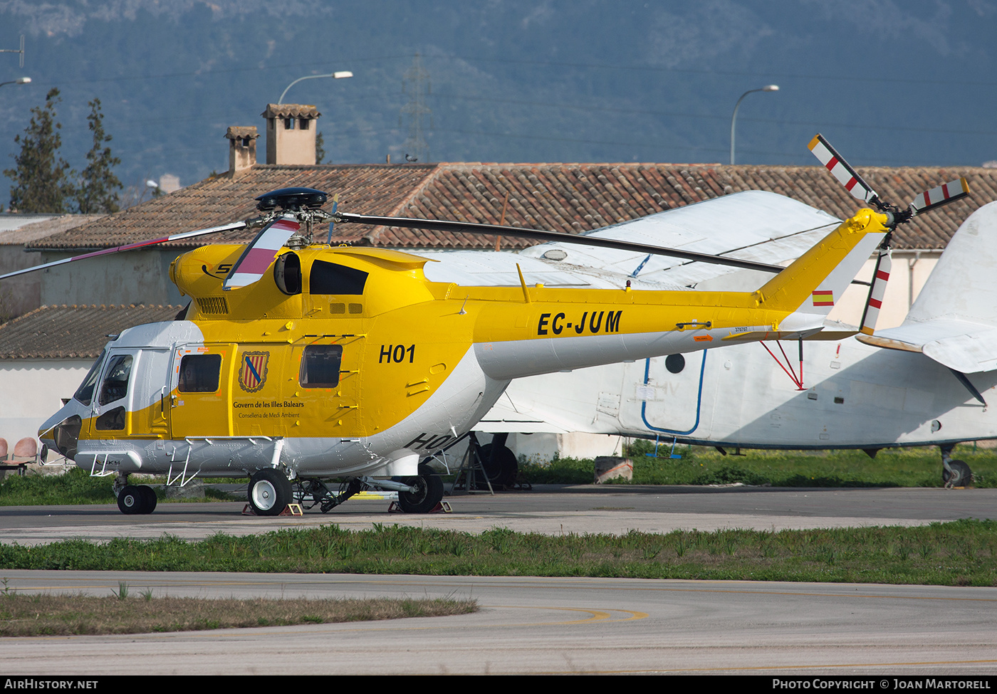 Aircraft Photo of EC-JUM | PZL-Swidnik W-3AM Sokol | Govern de les Illes Balears | AirHistory.net #556996