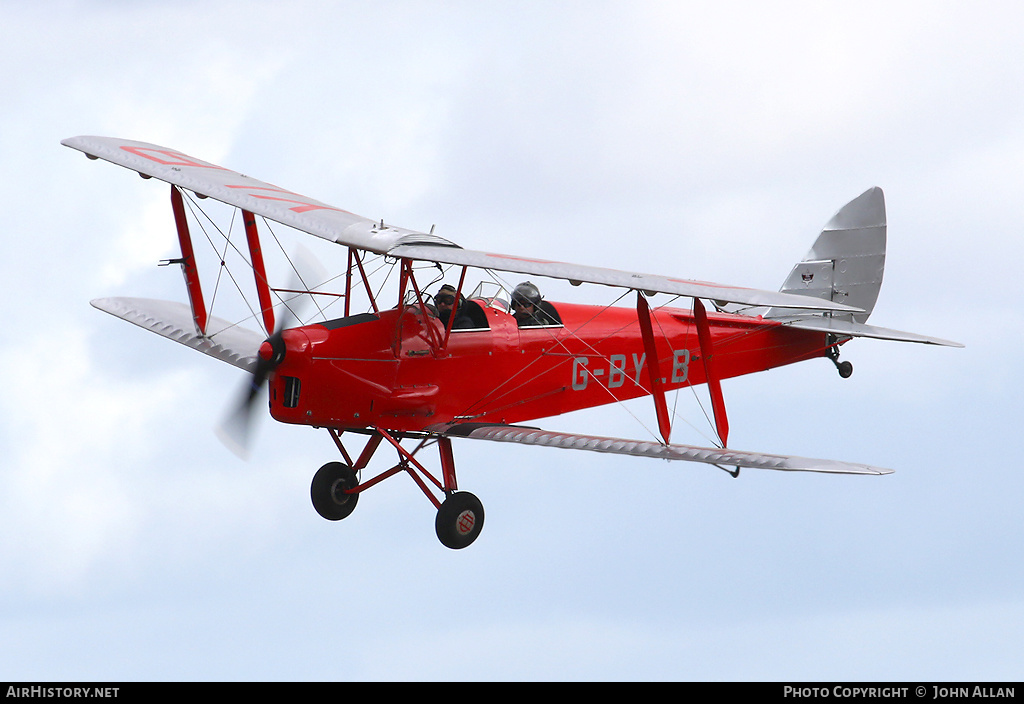 Aircraft Photo of G-BYLB | De Havilland D.H. 82A Tiger Moth | AirHistory.net #557000