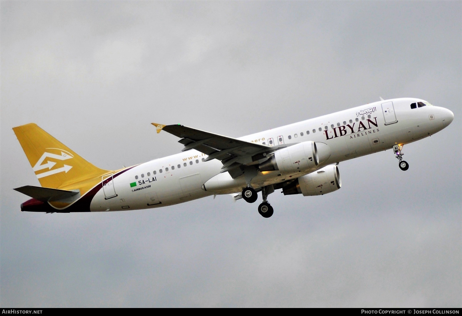 Aircraft Photo of 5A-LAI | Airbus A320-214 | Libyan Airlines | AirHistory.net #557003
