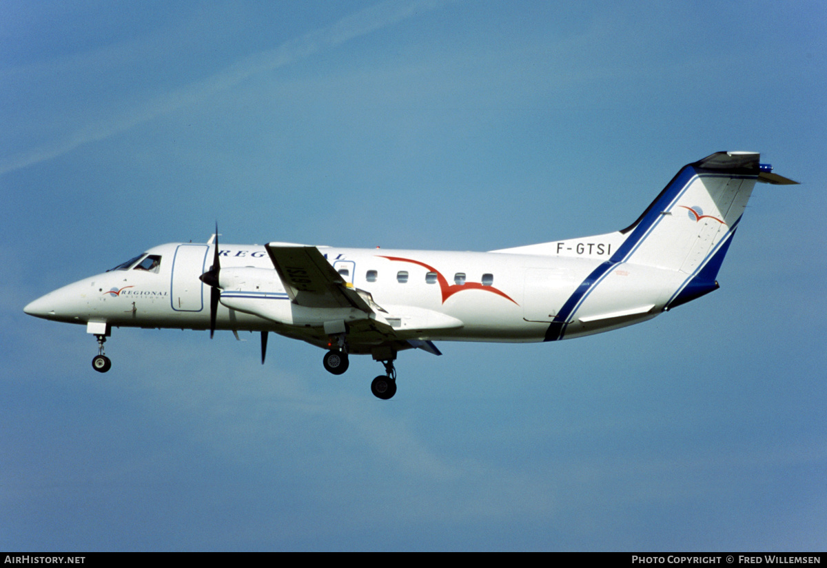 Aircraft Photo of F-GTSI | Embraer EMB-120RT Brasilia | Régional Airlines | AirHistory.net #557015