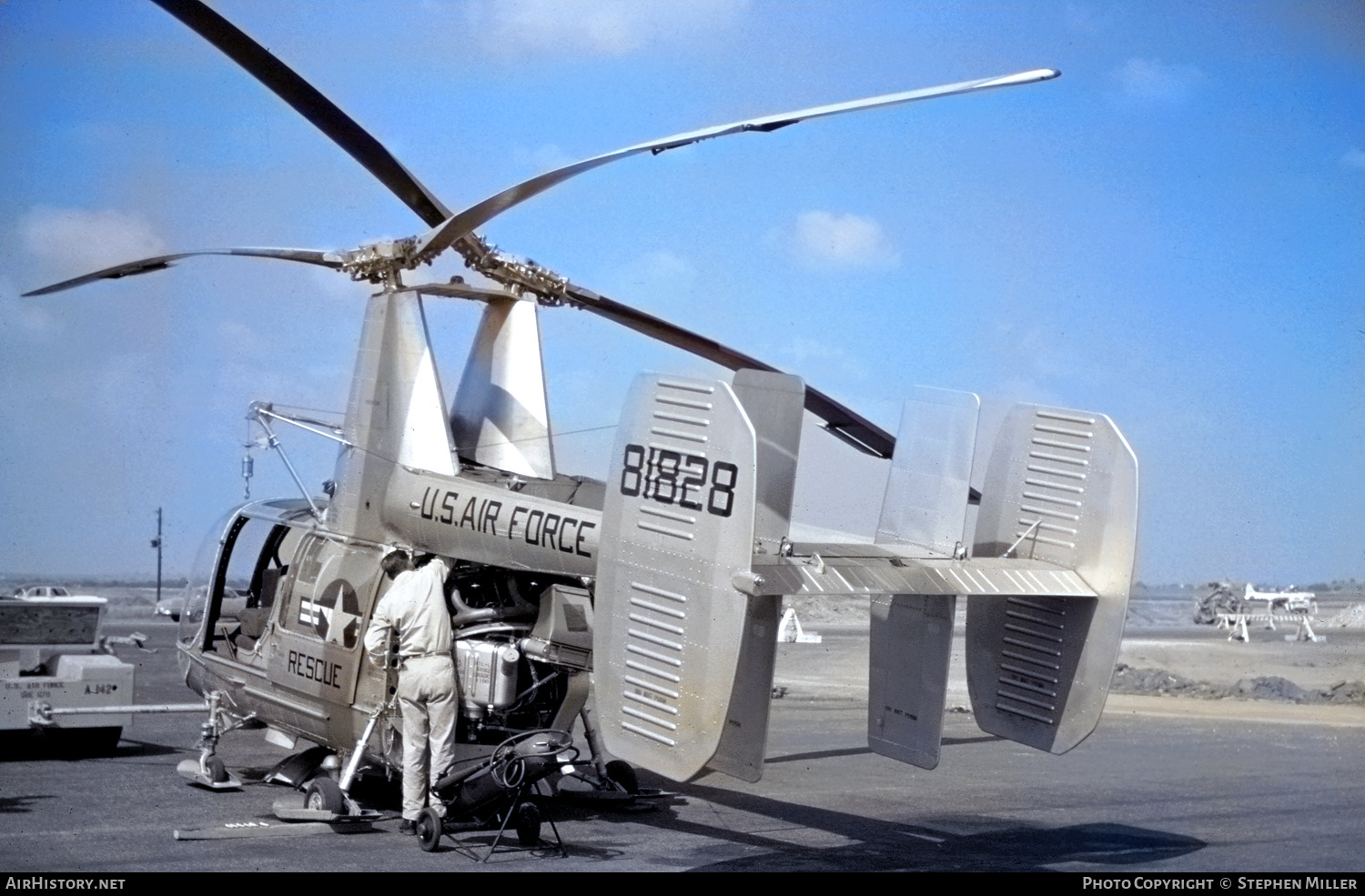 Aircraft Photo of 58-1828 / 81828 | Kaman H-43A Huskie | USA - Air Force | AirHistory.net #557016