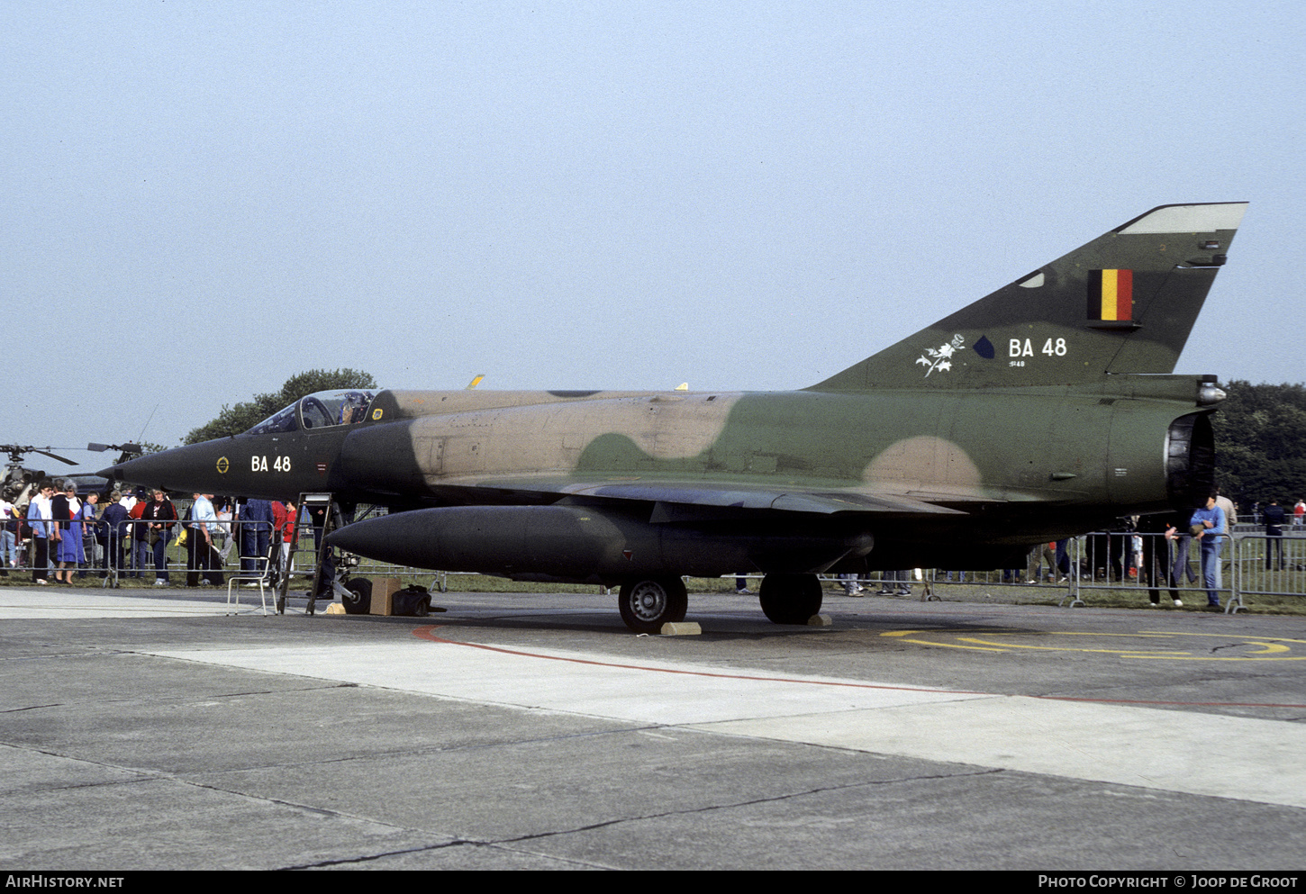 Aircraft Photo of BA48 | Dassault Mirage 5BA | Belgium - Air Force | AirHistory.net #557021